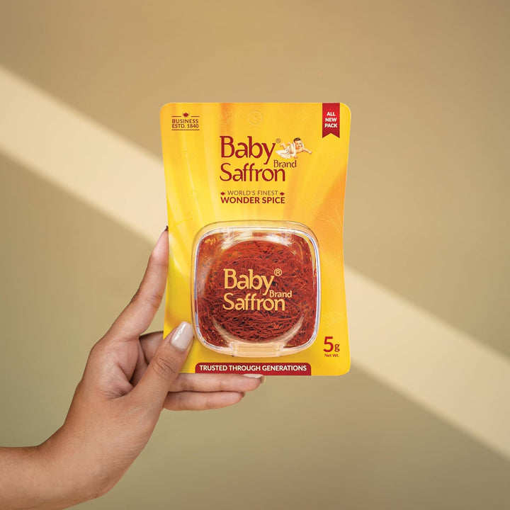 Baby Brand Saffron/Kesar/Kumkuma Puvvu 5g,