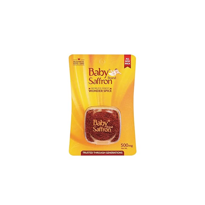 Baby Brand Saffron/Kesar/Kumkuma Puvvu 500Mg,