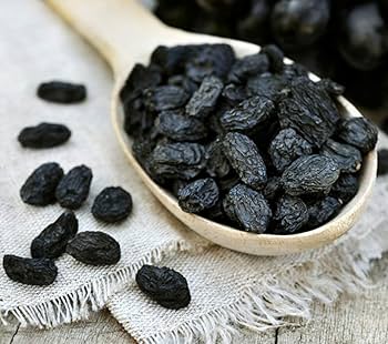 Black Kismis / Black Raisins Seedless | Dried Kishmish Without Seeds | Dry Grapes | Kali Darakh